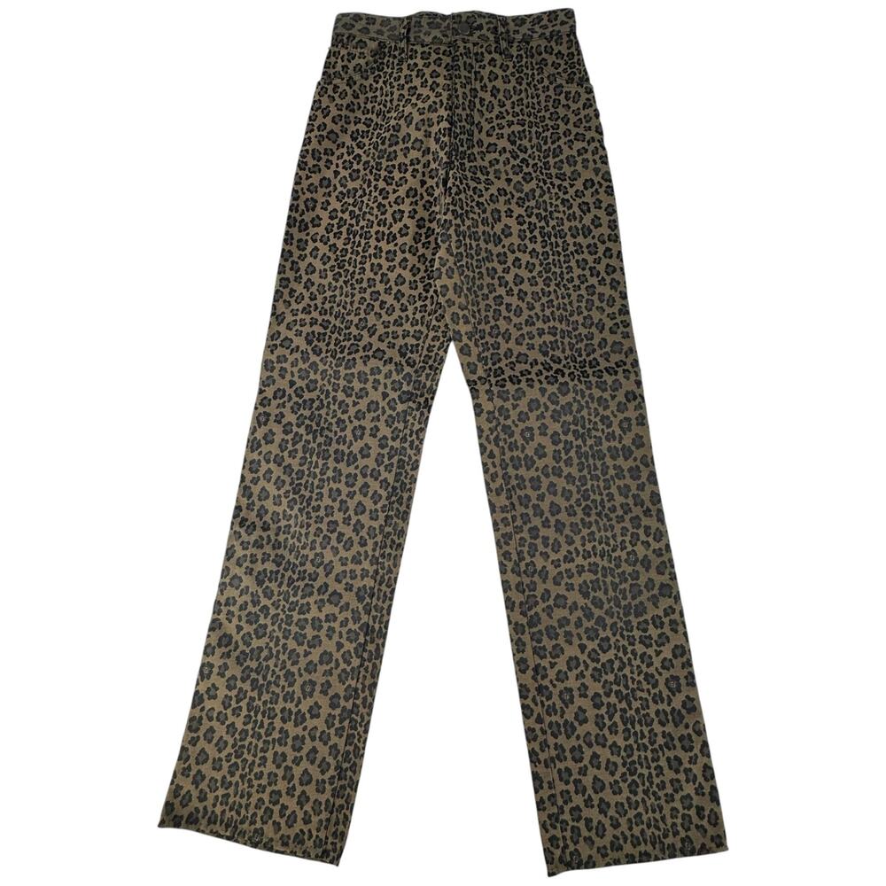 Fendi Vintage Leopard Print Pant